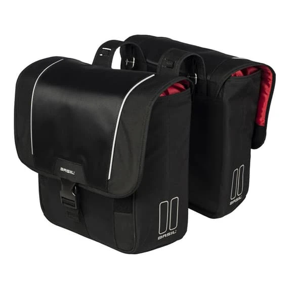 Cestino Posteriore Doppio Basil Sport Design Nero 3 Cestino Posteriore Doppio Basil Sport Design Nero