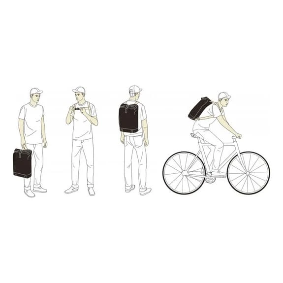 Zaino Piccolo Brooks England Pickwick Arancione Scuro 5 Zaino Piccolo Brooks England Pickwick Arancione Scuro - immagine 3