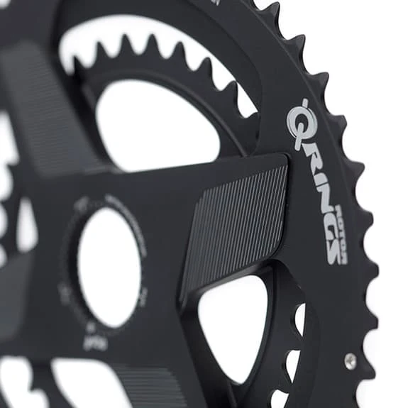 Corone Rotor Aldhu 3D+ QRings Spidering Aero Nero 4 Corone Rotor Aldhu 3D+ QRings Spidering Aero Nero - immagine 2