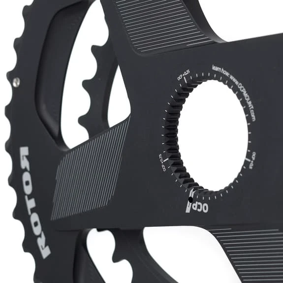 Corone Rotor Aldhu 3D+ QRings Spidering Aero Nero 5 Corone Rotor Aldhu 3D+ QRings Spidering Aero Nero - immagine 3