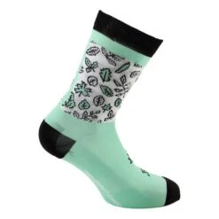 Calze The Wonderful Socks The Spring Bianco Verde