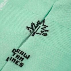 Calze The Wonderful Socks The Spring Bianco Verde -Negozio All Aperto TWS THSPR 5