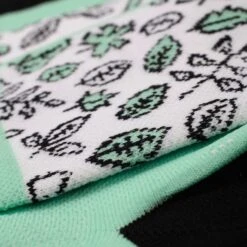 Calze The Wonderful Socks The Spring Bianco Verde -Negozio All Aperto TWS THSPR 6