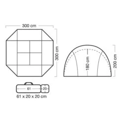 Gazebo Columbus Outdoor Shadow Shelter Marrone Grigio 11 Gazebo Columbus Outdoor Shadow Shelter Marrone Grigio -Negozio All Aperto a09074 4