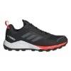 Scarpe Adidas Terrex Agravic Trail Nero Grigio Scuro Rosso -Negozio All Aperto ad fz3266 001