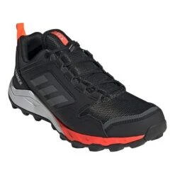 Scarpe Adidas Terrex Agravic Trail Nero Grigio Scuro Rosso -Negozio All Aperto ad fz3266 003