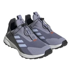 Scarpe Adidas Terrex Voyager 21 Slip-On HEAT.RDY Lilla Azzurrino Nero -Negozio All Aperto ad hp8627 003