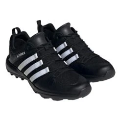 Scarpa Adidas Terrex Daroga Plus Canvas Nero Bianco -Negozio All Aperto ad hp8632 003