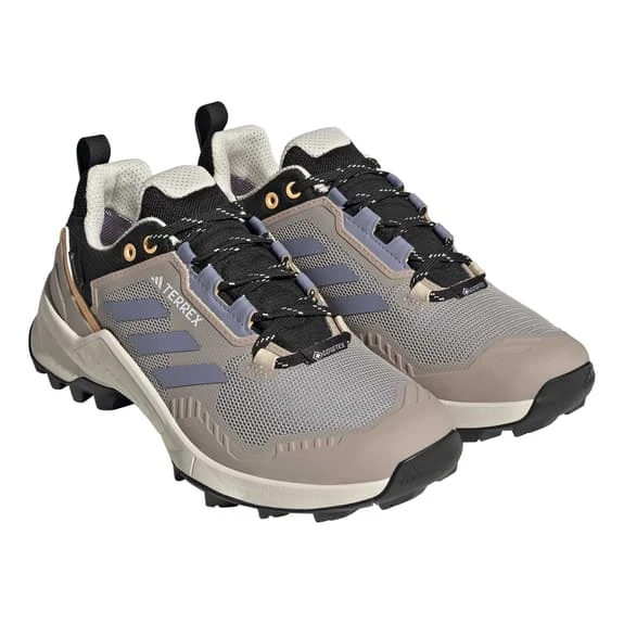 Scarpe Adidas Terrex Swift R3 GORE-TEX Marrone Sabbia Lilla Nero Donna 5 Scarpe Adidas Terrex Swift R3 GORE-TEX Marrone Sabbia Lilla Nero Donna - immagine 3