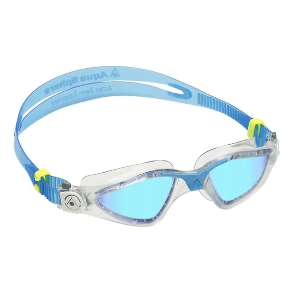 Occhialini Aqua Sphere Kayenne Blu Con Lenti A Specchio Blu 3 Occhialini Aqua Sphere Kayenne Blu Con Lenti A Specchio Blu