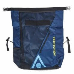 Borsa Aqua Sphere Gear Mesh 30L Blu Giallo