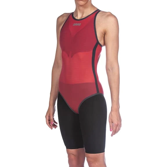 Costume Di Competizione Arena Powerskin Carbon Duo Rosso Donna 4 Costume Di Competizione Arena Powerskin Carbon Duo Rosso Donna - immagine 2