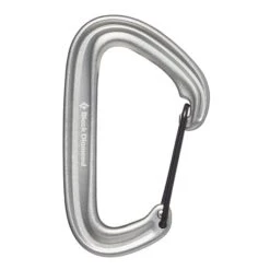 Moschettone Black Diamond Litewire Grigio