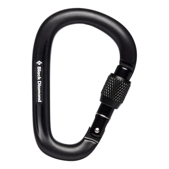 Moschettone Black Diamond Pearlock Screwgate Carabiner Nero 3 Moschettone Black Diamond Pearlock Screwgate Carabiner Nero