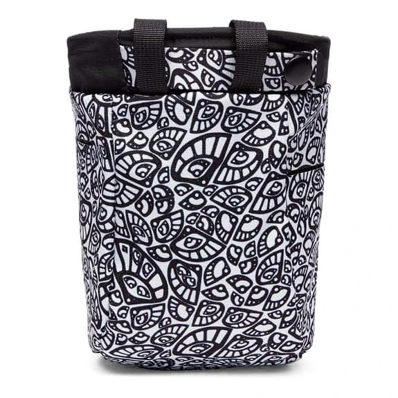 Portamagnesite Black Diamond Gym Chalk Bag Bianco Nero 4 Portamagnesite Black Diamond Gym Chalk Bag Bianco Nero - immagine 2