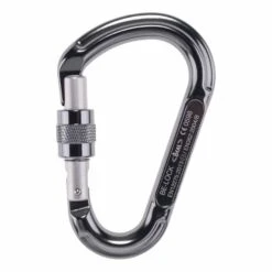 Moschettone Beal Be Lock Screw Grigio Scuro