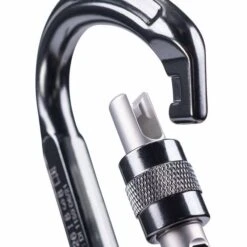 Moschettone Beal Be Lock Screw Grigio Scuro -Negozio All Aperto bea bmclbl.bk 006