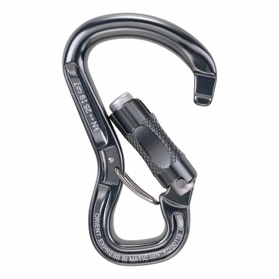 Moschettone Beal Orient Express Bi-Matic Grigio Scuro 6 Moschettone Beal Orient Express Bi-Matic Grigio Scuro - immagine 4