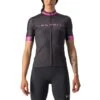 Maglia Castelli Gradient Manica Corta Nero Chiaro Rosa Donna -Negozio All Aperto ca 4521050 085 001