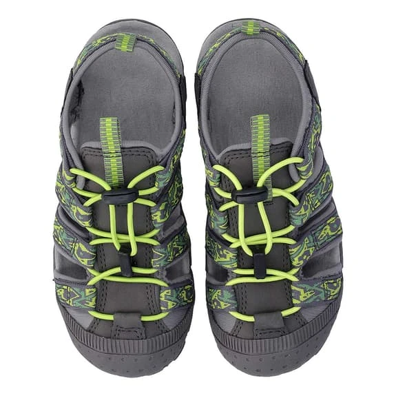 Sandali CMP Sahiph Hiking Grigio Verde Giallo Junior 6 Sandali CMP Sahiph Hiking Grigio Verde Giallo Junior - immagine 4