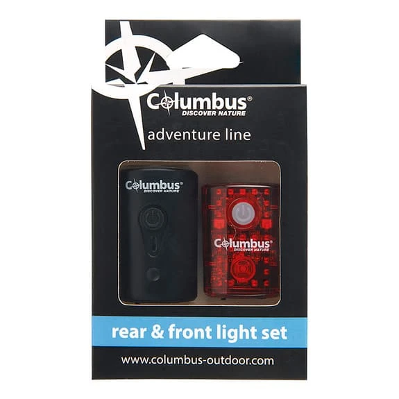 Set Di Luci Columbus Outdoor Nero Rosso 4 Set Di Luci Columbus Outdoor Nero Rosso - immagine 2