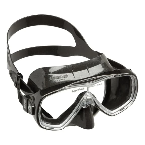 Maschera Da Sub Cressi Onda Nero Con Lenti Trasparenti 3 Maschera Da Sub Cressi Onda Nero Con Lenti Trasparenti