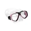 Maschera Da Sub Cressi Focus Rosa Bianco Con Lenti Trasparenti -Negozio All Aperto cri ads241040 001