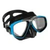 Maschera Da Sub Cressi Focus Nero Blu Con Lenti Trasparenti -Negozio All Aperto cri ads242020 001