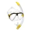 Set Cressi Matrix + Gamma Bianco Giallo Nero -Negozio All Aperto cri ads302504 001