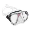 Maschera Da Sub Cressi Evo Big Eyes Bianco Rosa Nero Con Lenti Trasparenti -Negozio All Aperto cri ads336040 001