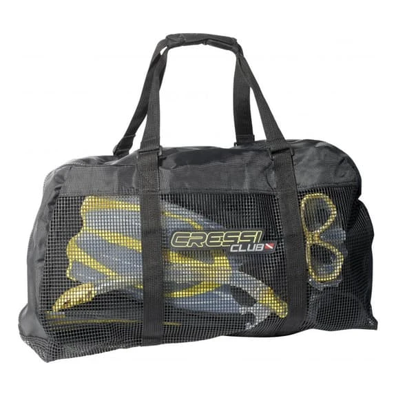 Borsa Cressi Club 47L Nero Giallo 3 Borsa Cressi Club 47L Nero Giallo