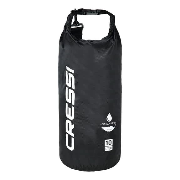 Borsa Cressi Dry PVC TEK 10L Nero 3 Borsa Cressi Dry PVC TEK 10L Nero
