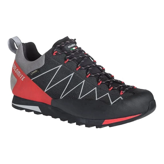 Scarpe Dolomite Crodarossa Lite GORE-TEX 2.0 Nero Rosso 3 Scarpe Dolomite Crodarossa Lite GORE-TEX 2.0 Nero Rosso