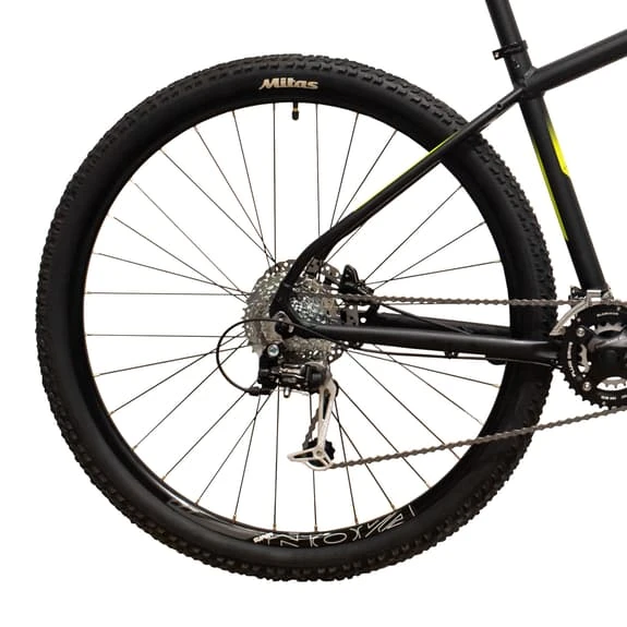 Bicicletta MTB Deporvillage PR500 29" Nero Giallo Fluo 5 Bicicletta MTB Deporvillage PR500 29" Nero Giallo Fluo - immagine 3