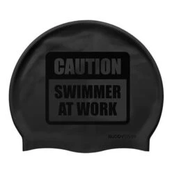 Cuffia In Silicone BuddySwim CSW Nero