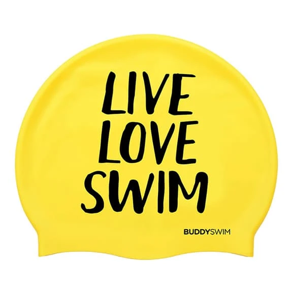 Cuffia In Silicone BuddySwim LLS Giallo 3 Cuffia In Silicone BuddySwim LLS Giallo