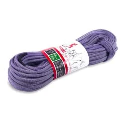 Corda Semplice Fixe Climbing Jungle 9,6 Mm X 80 M Viola Bianco -Negozio All Aperto fix c000960080 002