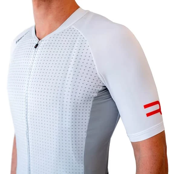 Maglia Finisseur Core Gradient 2 Manica Corta Bianco Grigio 7 Maglia Finisseur Core Gradient 2 Manica Corta Bianco Grigio - immagine 5