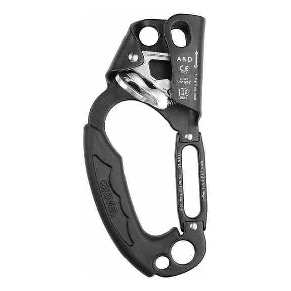 Bloccante Grivel A&D Sinistro Nero 3 Bloccante Grivel A&D Sinistro Nero