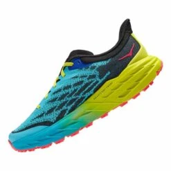 Scarpe HOKA Speedgoat 5 Blu Verde Rosso -Negozio All Aperto hk 0001123157 sbb 003