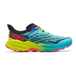 Scarpe HOKA Speedgoat 5 Blu Verde Rosso -Negozio All Aperto hk 0001123157 sbb 006