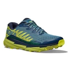 Scarpe HOKA Torrent 3 Blu Navy Blu Scuro Verde Chiaro -Negozio All Aperto hk 1127914 bdc 005