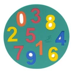 Puzzle Leisis Foam Numeri Multicolore