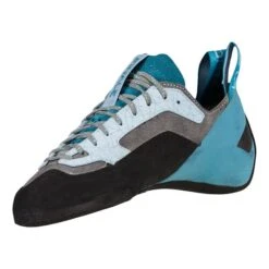 Scarpette Da Arrampicata La Sportiva Finale Blu Grigio Nero Donna -Negozio All Aperto ls 30y909624 004