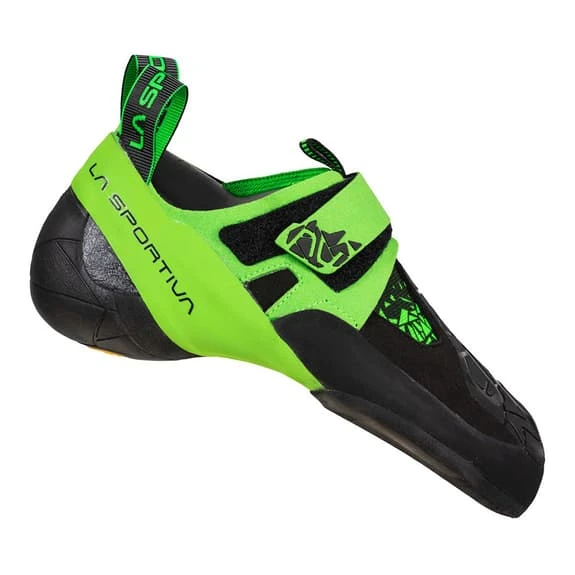 Scarpette Da Arrampicata La Sportiva Skwama Vegan Nero Verde Fluo 3 Scarpette Da Arrampicata La Sportiva Skwama Vegan Nero Verde Fluo