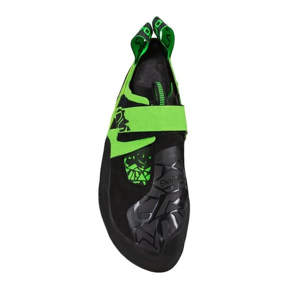 Scarpette Da Arrampicata La Sportiva Skwama Vegan Nero Verde Fluo 4 Scarpette Da Arrampicata La Sportiva Skwama Vegan Nero Verde Fluo - immagine 2
