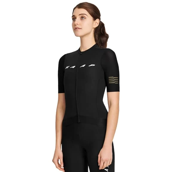 Maglia MAAP Evade Pro Base Manica Corta Nero Marrone Donna 4 Maglia MAAP Evade Pro Base Manica Corta Nero Marrone Donna - immagine 2