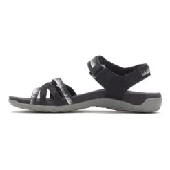 Sandali Merrell Terran 3 Cush Cross Nero Bianco Donna 10 Sandali Merrell Terran 3 Cush Cross Nero Bianco Donna -Negozio All Aperto ml j002704 003