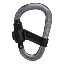 Moschettone Mammut Smart HMS 2.0 Screwgate Carabiner Grigio
