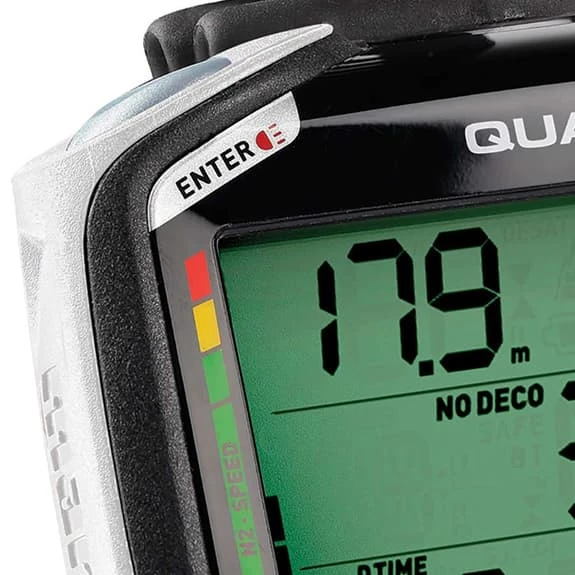 Computer Subacqueo Mares Quad Nero Bianco 4 Computer Subacqueo Mares Quad Nero Bianco - immagine 2